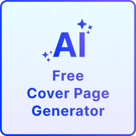 Free AI Cover Page Generator, Create Professional Cover Images Online [ No Signup ]